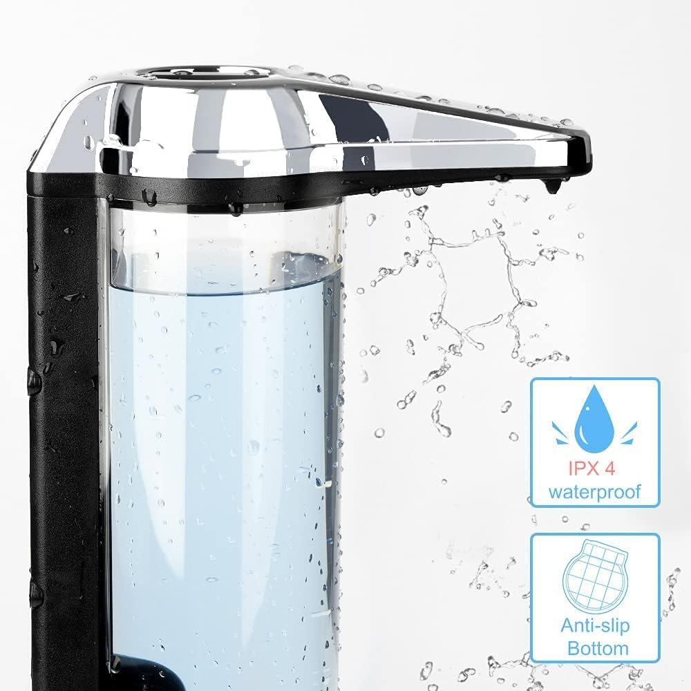 Secura 17oz Automatic Liquid Soap Dispenser, Touchless Battery Operated Hand Soap Dispenser with
