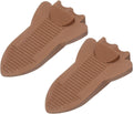 uxcell 2 Pcs Door Stoppers for Bottom of Door, Rubber Stackable Door Stopper Wedge Anti-Slip, 2.13