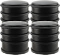 KINJOEK 4 PCS Heavy Duty No Drill Door Stopper, Stainless Steel Door Stop, Surrounded with