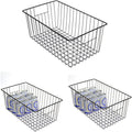 16inch Upright Freezer Organizer Baskets for 13-14,16-21 cu.ft Standup Freezer, Settle freezer