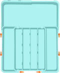 Silverware Organizer Expandable Silverware Drawer Organizer Adjustable Drawer Organizer, Flatware