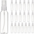 uxcell 20Pack Spray Bottles, 2Oz/60ML Reusable Clear Empty Mist Plastic Mini Travel Bottle
