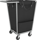 SONGMICS Laundry Basket with Wheels, 34.3 Gallons (130 L) Rolling Laundry Hamper with Removable