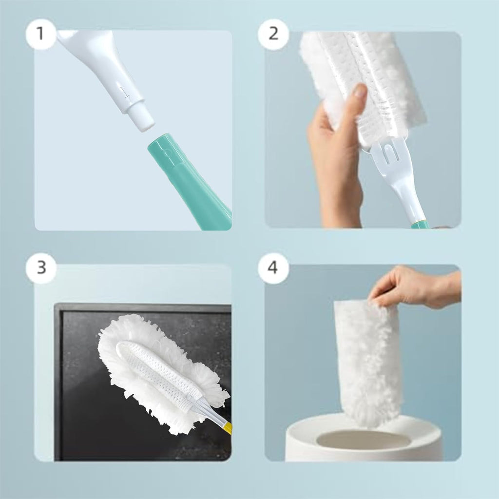 Car Interior Duster - Ultimate Cleaning Tool for Cars, House, and Office - Compact Mini Design for