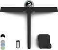 GÜTEWERK Shower Squeegee for Glass Doors, Silicone Window Squeegee, Bathroom and Glass Cleaning