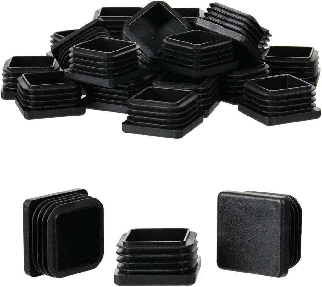 Furnigear Plastic Plugs Tubing End Cap Chair End Caps Outside Bottom Tubing Caps Square Furniture
