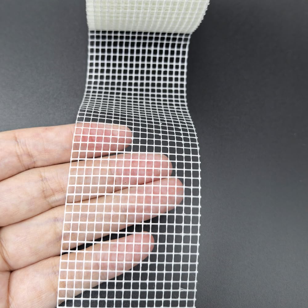 Drywall Repair Tape Fiberglass Mesh Self-Adhesive Drywall Joint Tape 2 in x 100 FT for Wall Crack