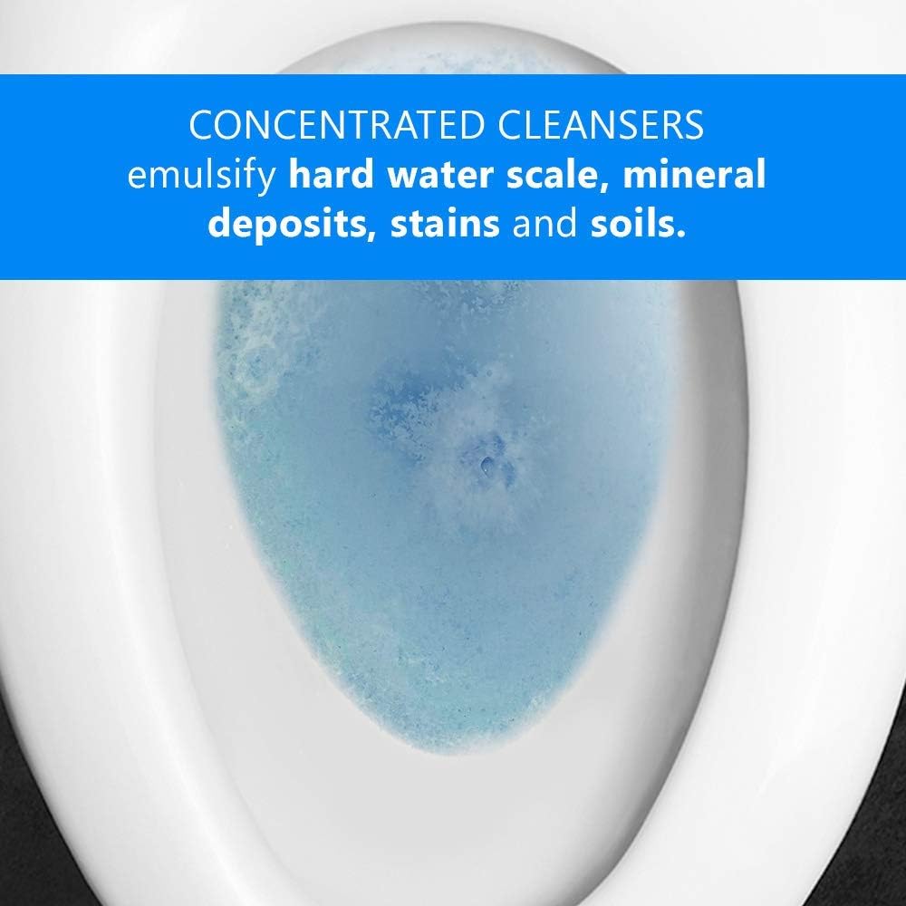 Fuller Brush Toilet Bowl Cleaner Pods - Water Soluble Tablet Cleansers - Cleans Descales &
