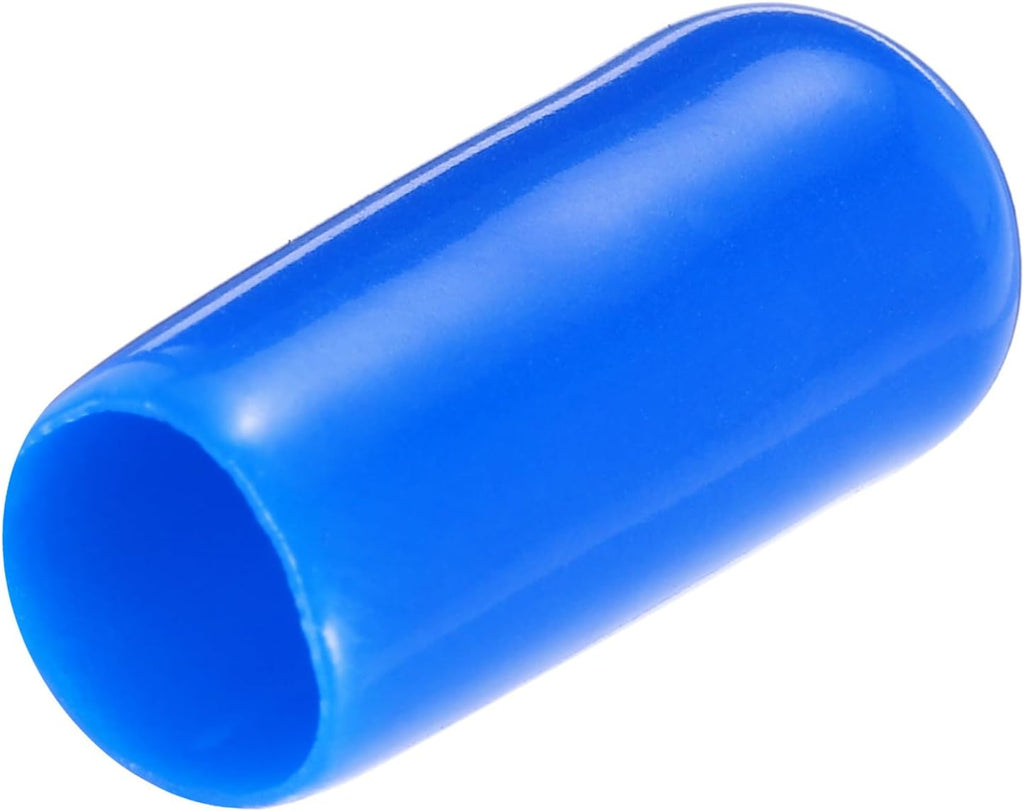 uxcell 20pcs Rubber End Caps 6mm(1/4") ID Vinyl PVC Round Tube Bolt Cap Cover Screw Thread