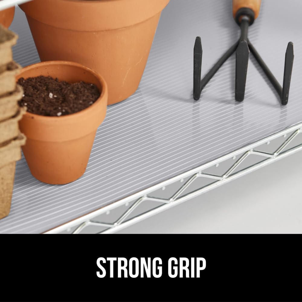 GORILLA GRIP DuraGuard Shelf Liner, 20x30 Non-Adhesive Cabinet Liners for Kitchen Drawers, Shelves