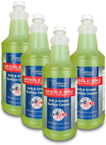 Griddle-Whiz Grill & Griddle Cleaner (4-Pack) | Removes Grease, Food Residue, Burnt On Organics |