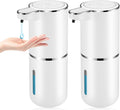 2 Pack Automatic Soap Dispenser,Automatic Liquid Soap Dispenser Touchless,12.8oz/380ml USB