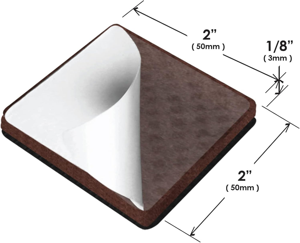 Slipstick GorillaPads Non Slip Furniture Pads/Gripper Feet Floor Protectors (Set of 8) Premium 2
