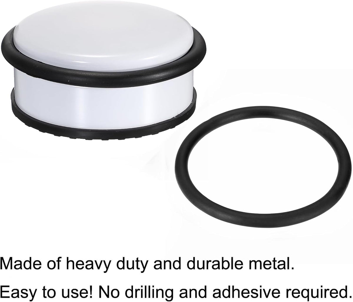 Sumnacon Heavy Duty Floor Door Stopper No Drill, Durability Stainless Steel Door Stops with