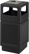 Safco Canmeleon Trash Can, 38 Gallons, Indoor and Outdoor Use, Durable & Weather-Resistant