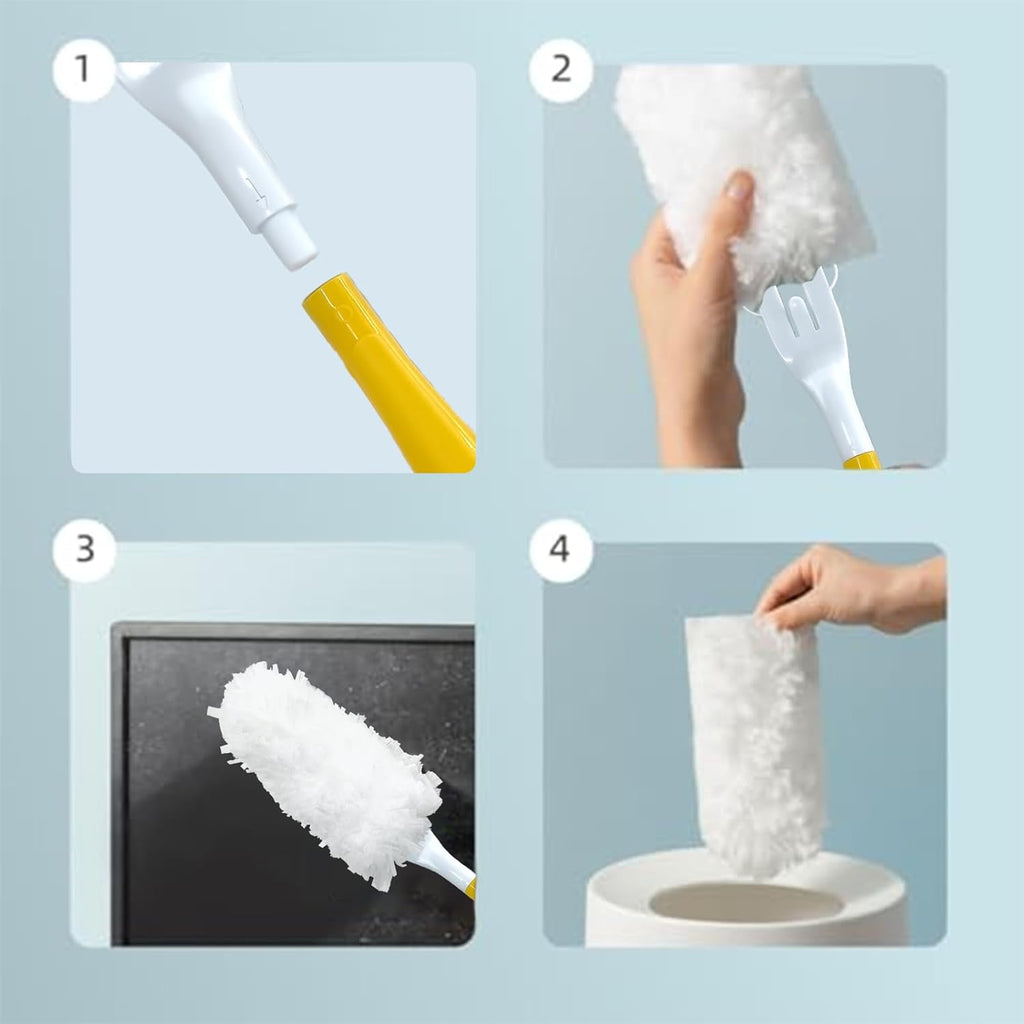 Car Interior Duster - Ultimate Cleaning Tool for Cars, House, and Office - Compact Mini Design for