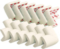 12 Pack Corner Protector Baby Proofing Edge and Corner Guards, Soft Safety Pre-Taped Rubber Foam
