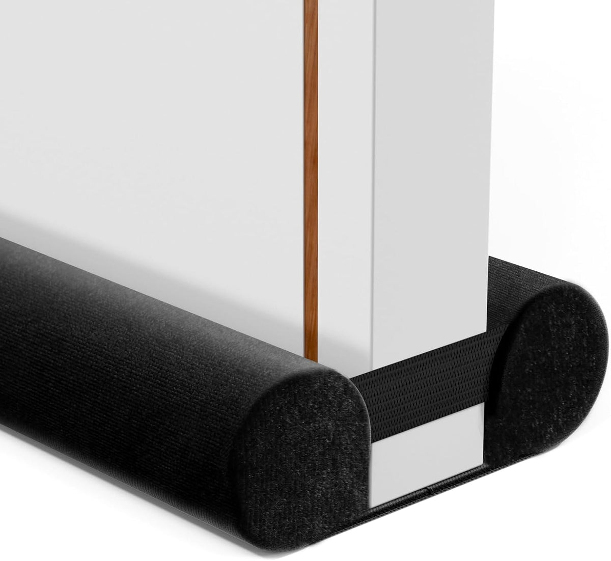 Door Draft Stopper for Bottom of Door, Under Door Gap Filler/Seal for Big Gap, No Folding Required