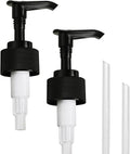 MaisoNovo Soap Pump Replacement - 2X Black Plastic Pumps - Pump Dispenser - Soap Dispenser Pump