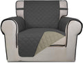 PureFit Reversible Quilted Sofa Cover, Water Resistant Slipcover Furniture Protector, Washable