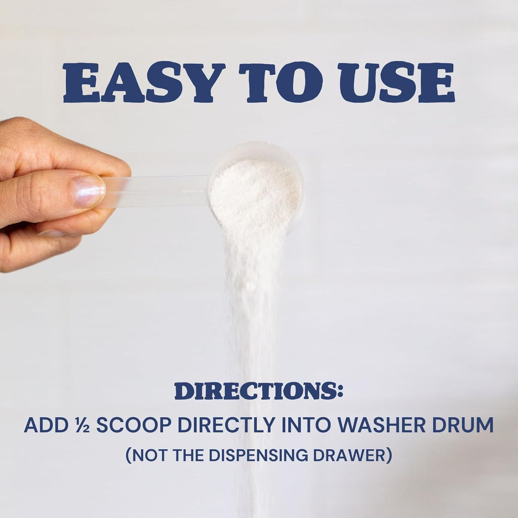 Laundry Detergent Powder | Safe for Sensitive Groups | Powerful Clean | Plant & Mineral-Based |
