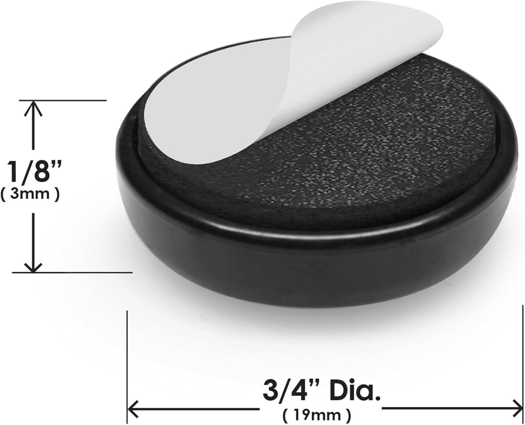 Slipstick GorillaGlides Kitchen Appliance Sliders (24 x 3/4” Round Glides) Self Adhesive Countertop