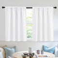 RYB HOME Window Curtains for Kitchen - Room Darkening Privacy Thermal Insulated Drapes for Bedroom