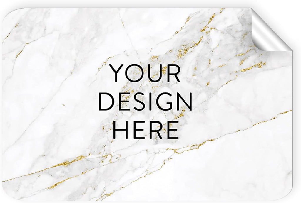 100 Custom Vinyl Stickers - Upload Your own Image, Text, Design, Logo - Personalized Logo Labels
