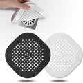 2 Pack Drain Hair Catcher Silicone Drain Protector Hair Stopper with Suction Cup for Shower Kitchen