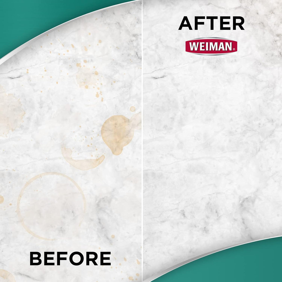 Weiman Disinfectant Granite Daily Clean & Shine (2 Pack with Polishing Cloth) Safely Clean