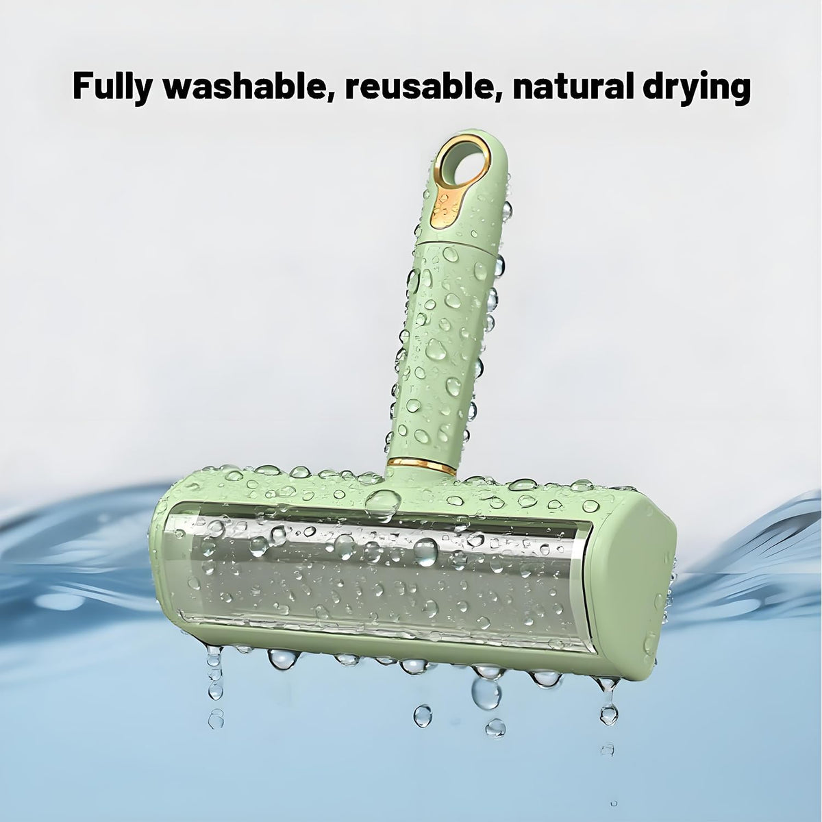 Pet Hair Remover Lint Roller - Washable Reusable, Static Adsorption for Cat Dog Hair Removal On