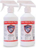 Multi-Purpose Disinfectant Spray, 24 Hour Antibacterial, Lemon Scented, (2 Pack) 16 fl oz