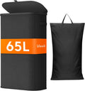 Lifewit 65L Slim Laundry Basket with Lid, Narrow Large Laundry Hamper with Plastic Handles and