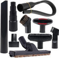 9 Pcs Universal Vacuum Attachments & Brushes for Shop Vac Accessories with 2 1/2" to 1 1/4" & 1