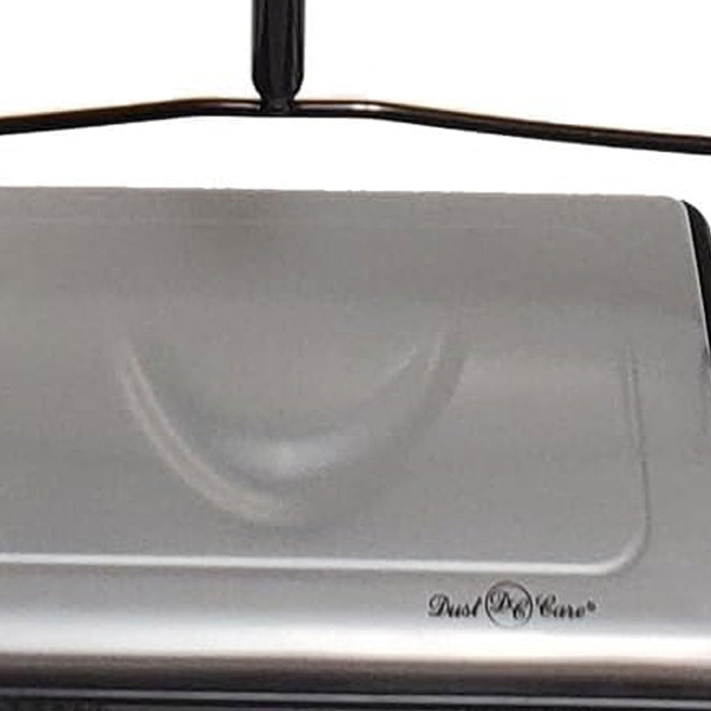 Dust Care DC 12985 11" Cleaning Path Commercial Grade Carpet Sweeper – Non-Electric, Triple-Brush
