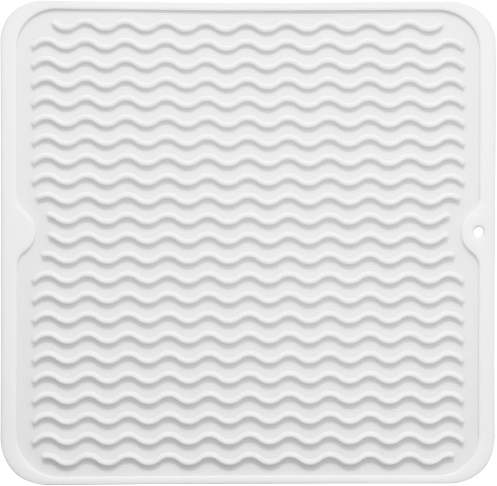 Silicone Dish Drying Mat for Multiple Usage,Easy clean,Eco-friendly,Heat-resistant Silicone Mat for
