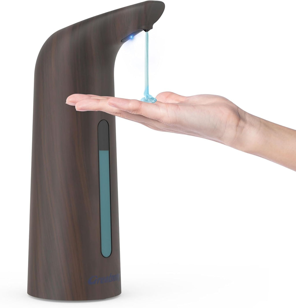 Convenient Automatic Soap Dispenser,4 Adjustable Levels Touchless Hand Sanitizer Pump with Infrared