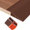 Floor Transition Strip Self Adhesive Vinyl Door Threshold for Doorways Carpet Edging Trim Overlap