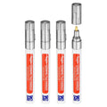 PATIKIL Grout Pen, 4 Pack Silver Tile Marker Waterproof Grout Sealer Pen Tile Repair Pens Paint