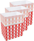 13 Gallon Disposable Pop-Up Trash Cans (3-Pack) with Fitted Bags – Foldable Garbage & Recycling