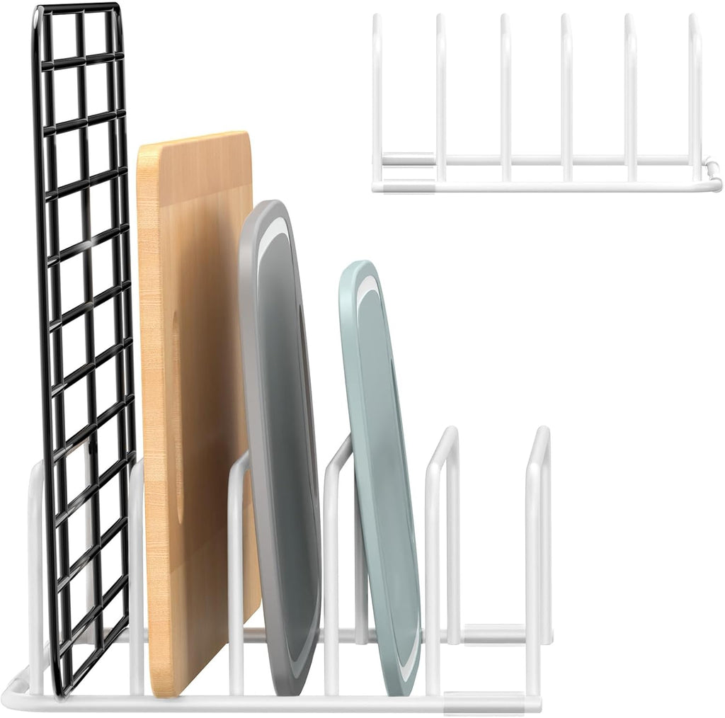 Cutting Board Organizer, 1Pcs Cutting Board Holder Rack Baking Cookie Pan Sheets Cooling Small