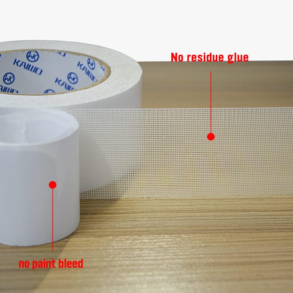 Heavy Duty Carpet Tape Double Sided 4 INx30YD Rug Tape for Area Rugs on Carpet, Perfect Rug Gripper