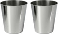 happimess HPM1113D-SET2 Nolan Modern Classic Smooth Steel 2 Gal Waste Bin for Kitchen, Office