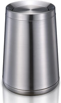 Household Swing Bathroom Trash Can，Brushed Stainless Steel，10 L/3 Gallen，Garbage Can with Flipping