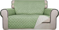 PureFit Reversible Quilted Sofa Cover, Water Resistant Slipcover Furniture Protector, Washable