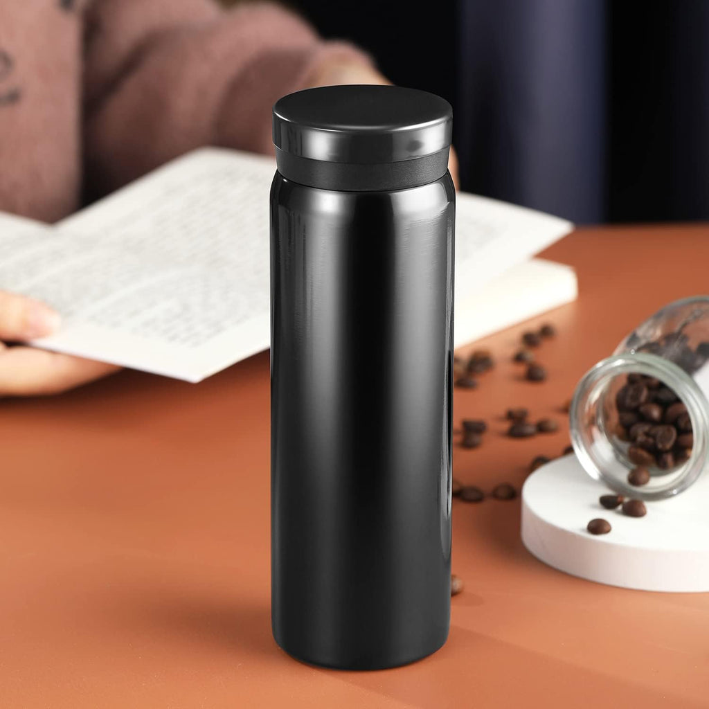 10oz Mini Water Bottle Stainless Steel Thermos Small Flask - Insulated Vacuum, Leak Proof, Keeps
