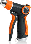 Garden Hose Nozzle Sprayer, Water Hose Sprayer Nozzle with 4 Spray Patterns, Water Flow Thumb