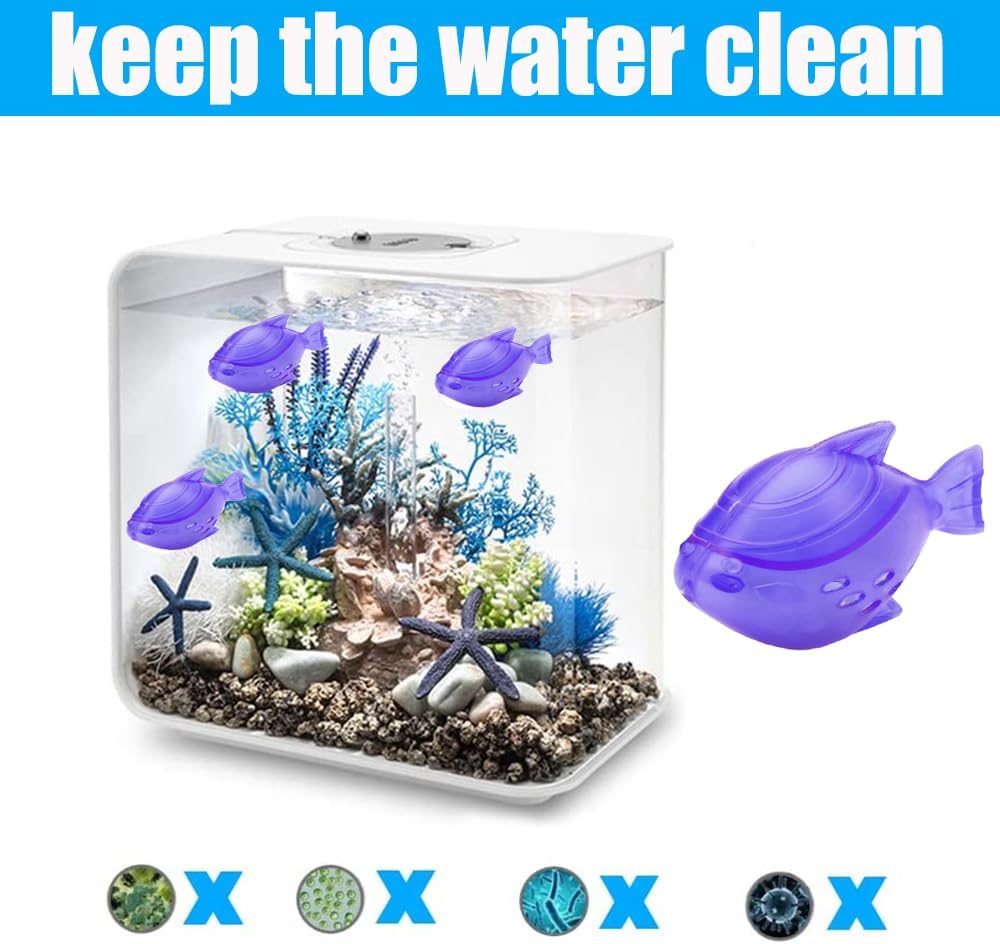 16PCS Universal Humidifier Tank Cleaner,Humidifier Cleaning Fish for Humidifiers & Fish