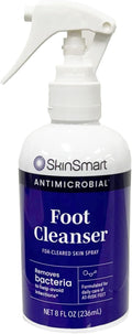 SkinSmart Daily Foot Cleanser for At-Risk Feet, Removes Bacteria to Help Avoid Infections, 8 ounce
