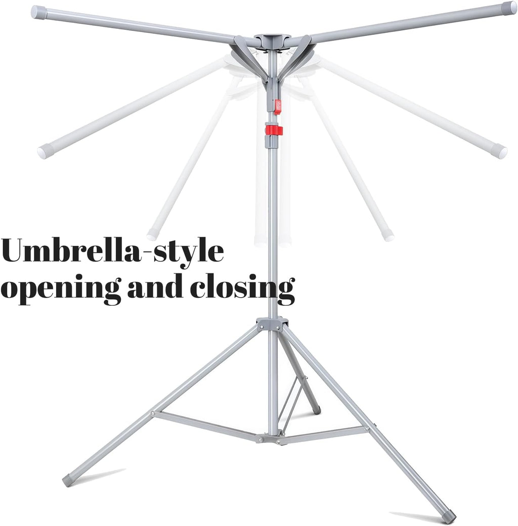 Clothes Drying Rack Foldable & Collapsible Drying Racks Large Capacity Space Saving Indoor Drying